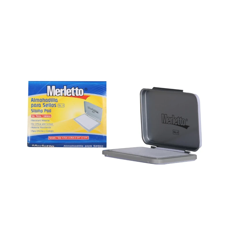 Almohadilla Para Sello Sin Tinta #4 Merletto 4.7X6.9Cm