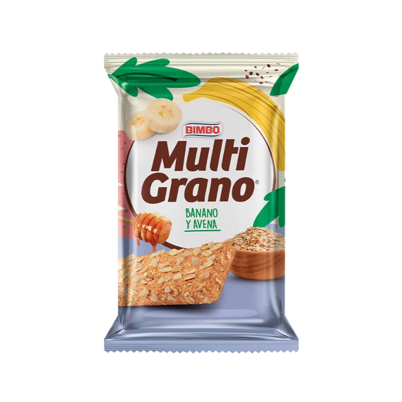 Barra Multigrano Banano Y Avena  42Gr
