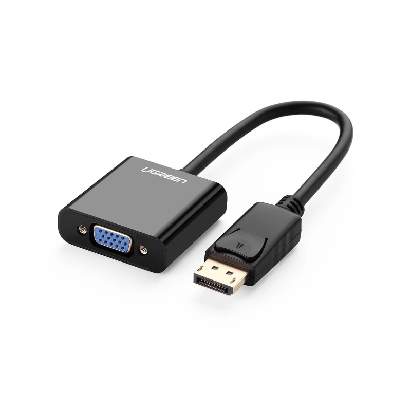 Convertidor Display Port A Vga Negro Dp109 Ugreen
