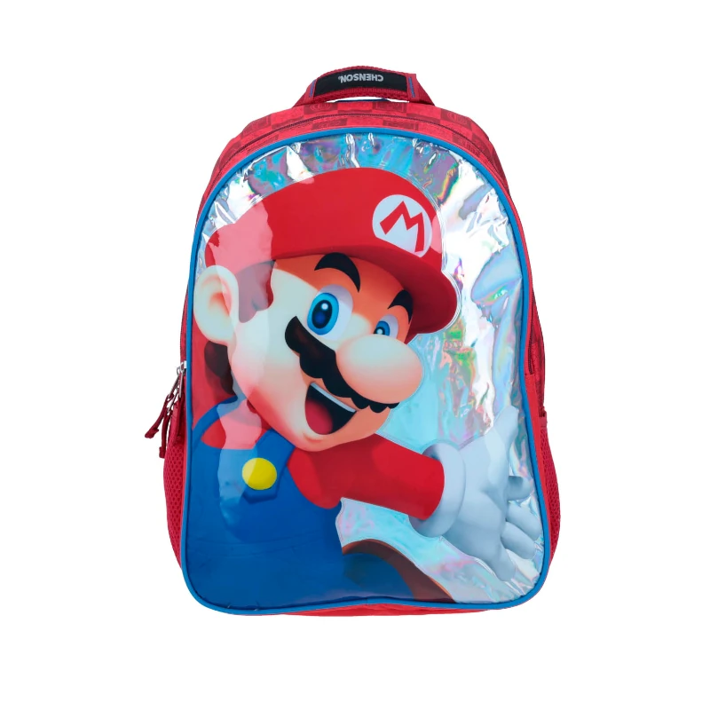 Mochila Grande Mario Bros Anders mb64421-r
