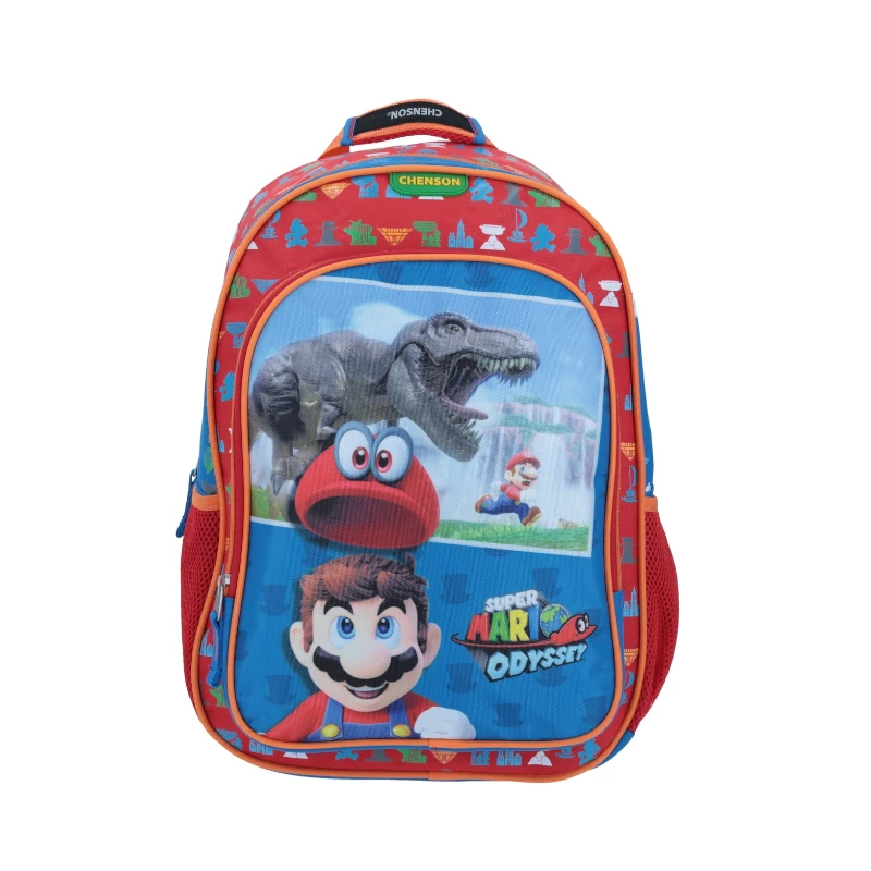 Mochila Grande Mario Bros Chopi Mb64459-r