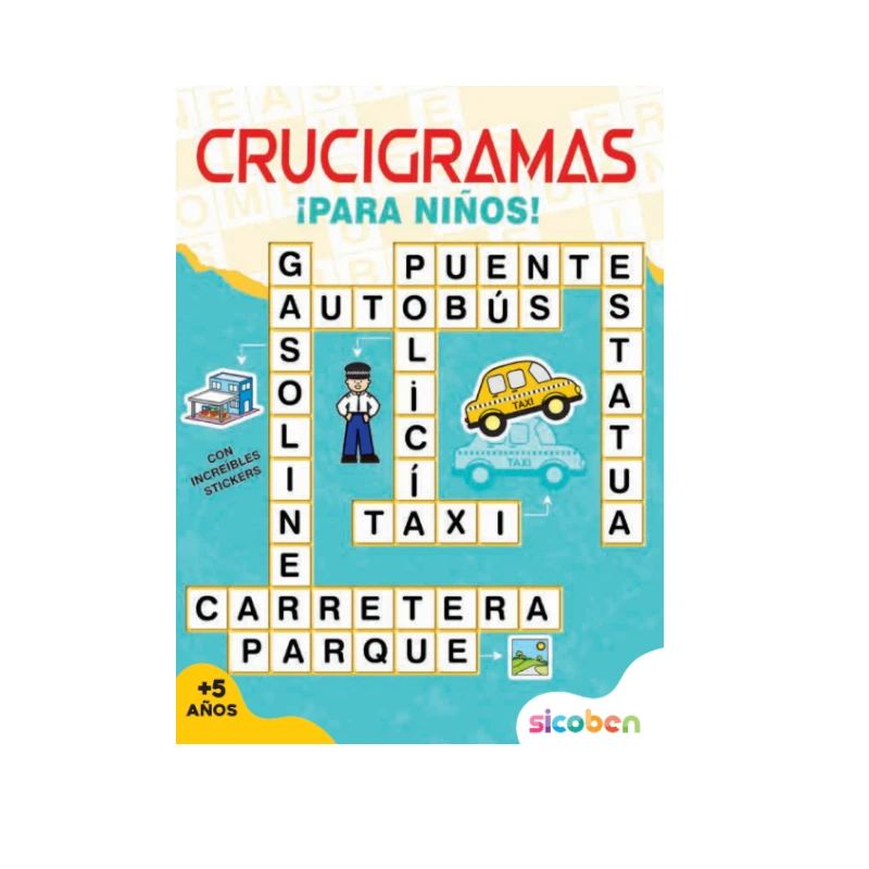Libro De Actividades Megamente Crucigramas