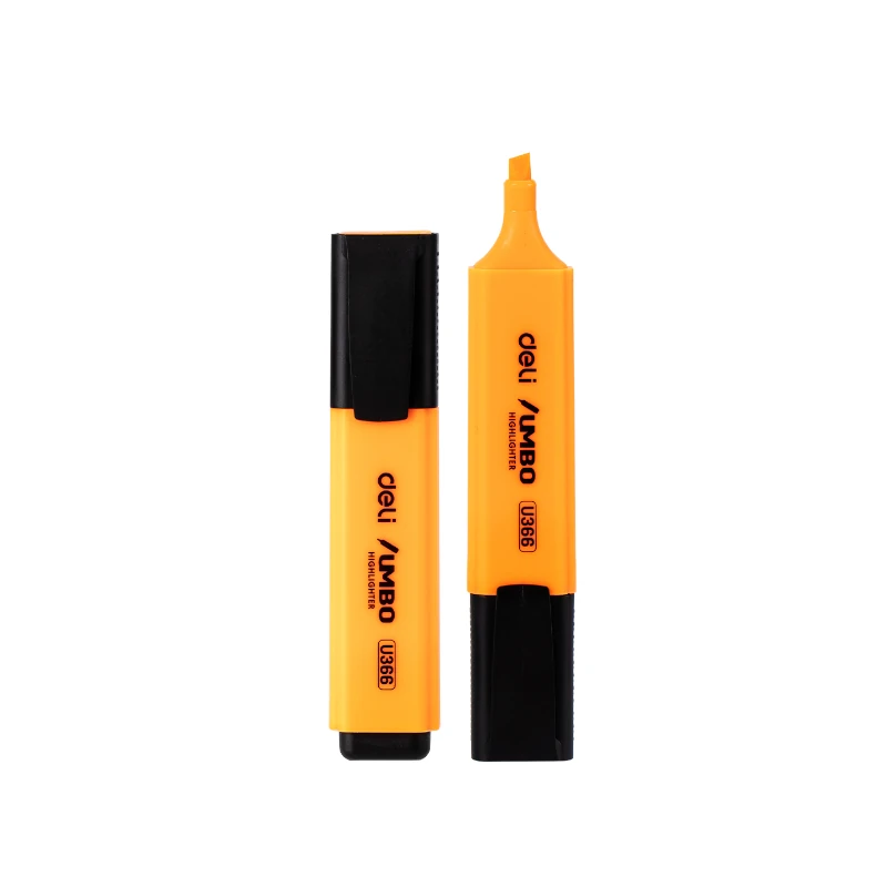 Marcador Resaltador Deli Naranja