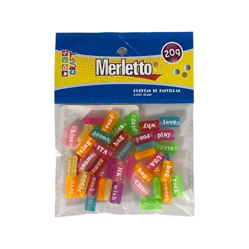 Cuenca De Palabras Para Pulsera 20Gr Merletto
