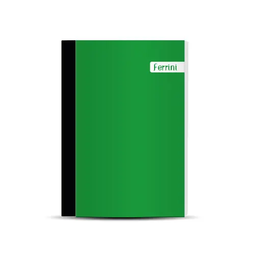 Cuaderno Cosido Gde 200 Pag D-Linea Verde Ferrini