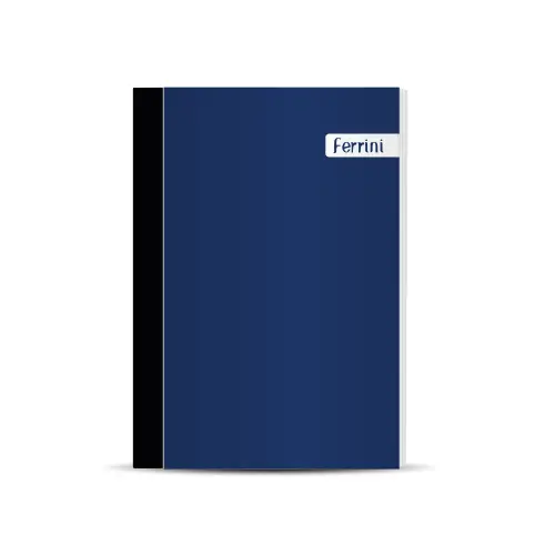 Cuaderno Cosido Gde 200 Pag D-Linea Azul Ferrini