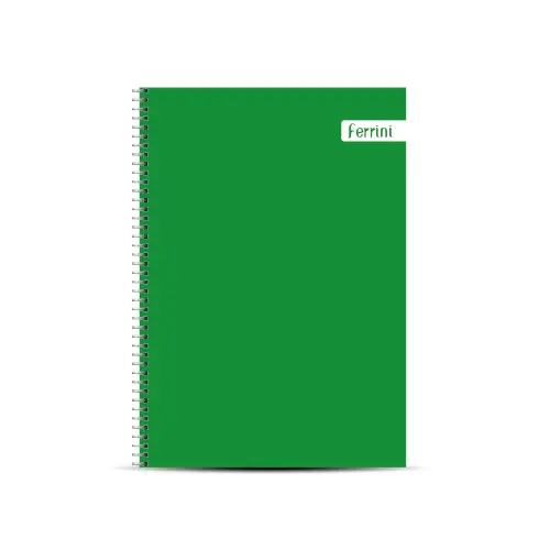 Cuaderno #3 1 Mat Ferrini Verde 70 Hjs