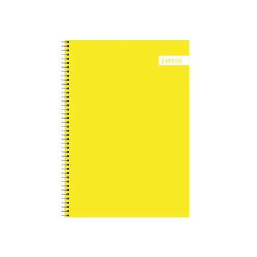 Cuaderno #3 1 Mat Ferrini Amarillo 70 Hjs