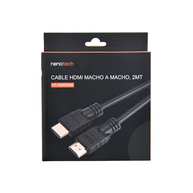 Cable Hdmi Macho A Macho 2M Negro Nenotech