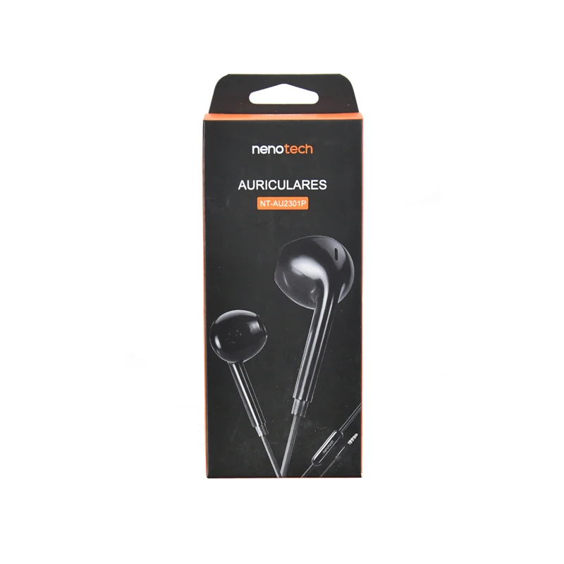 Audifono Nenotech Nt-Au2301P Negro 3.5Mm