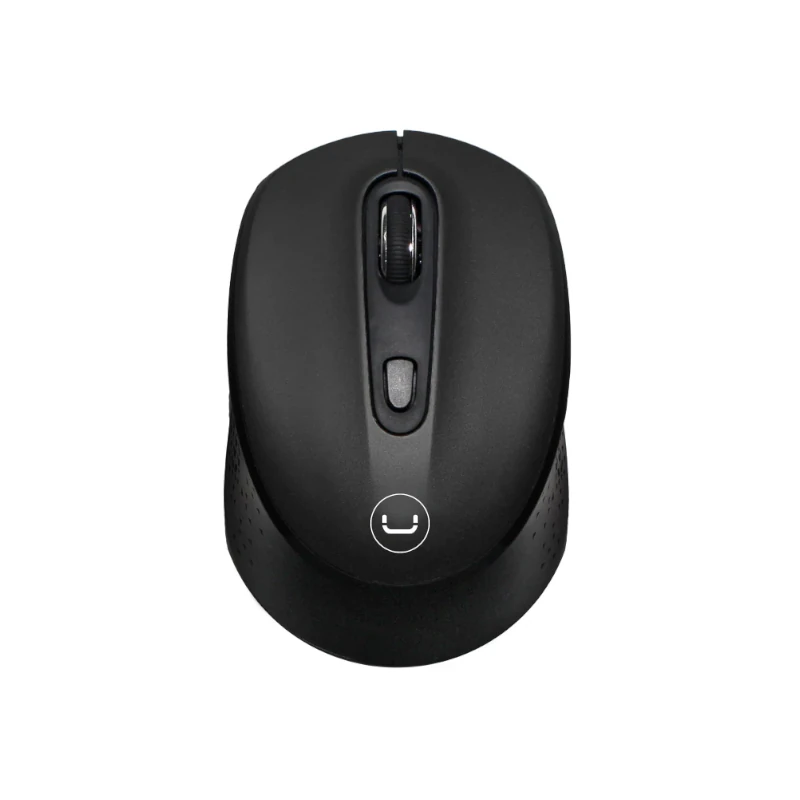 Mouse Unno Inalambrico Negro Ms6528Bk