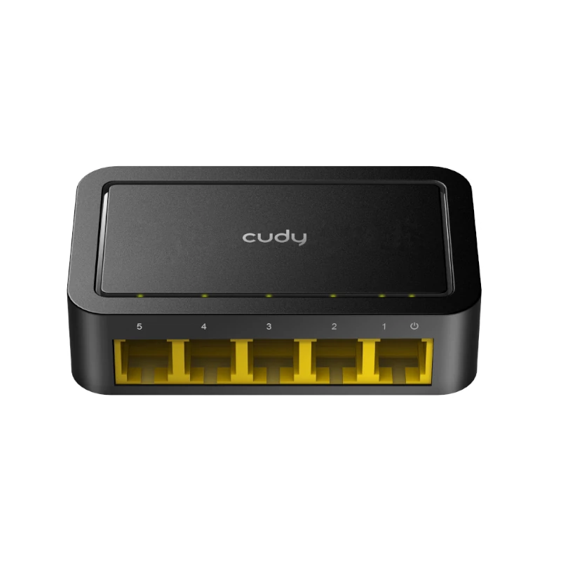 Switch 5 Puertos 10/100 Mbps Cudy P/Escritorio Fs105D