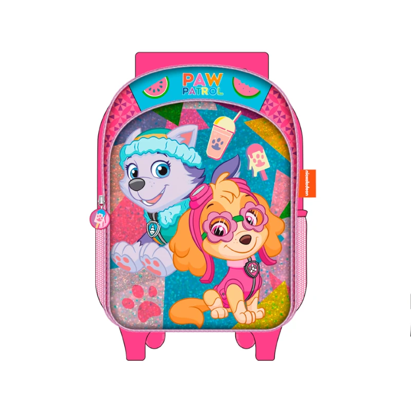Mochila Con Rodos Mini Paw Patrol Skye