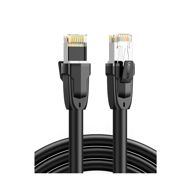 Cable De Red Cat8 Ftp 3M Negro Ethernet Rj45 Nw121 Ugreen