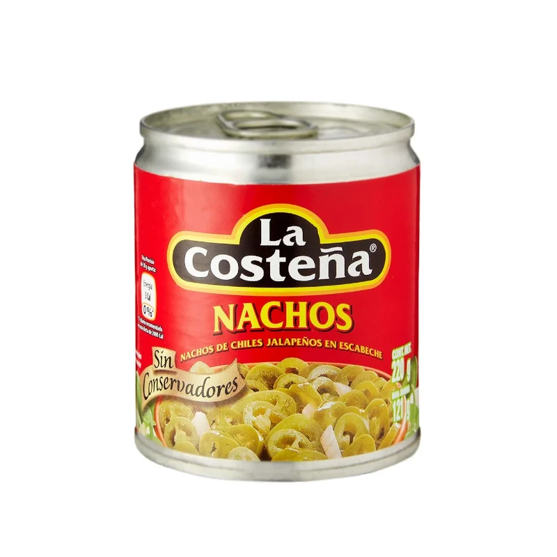 Chile Jalapeño Nacho La Costeña 220gr
