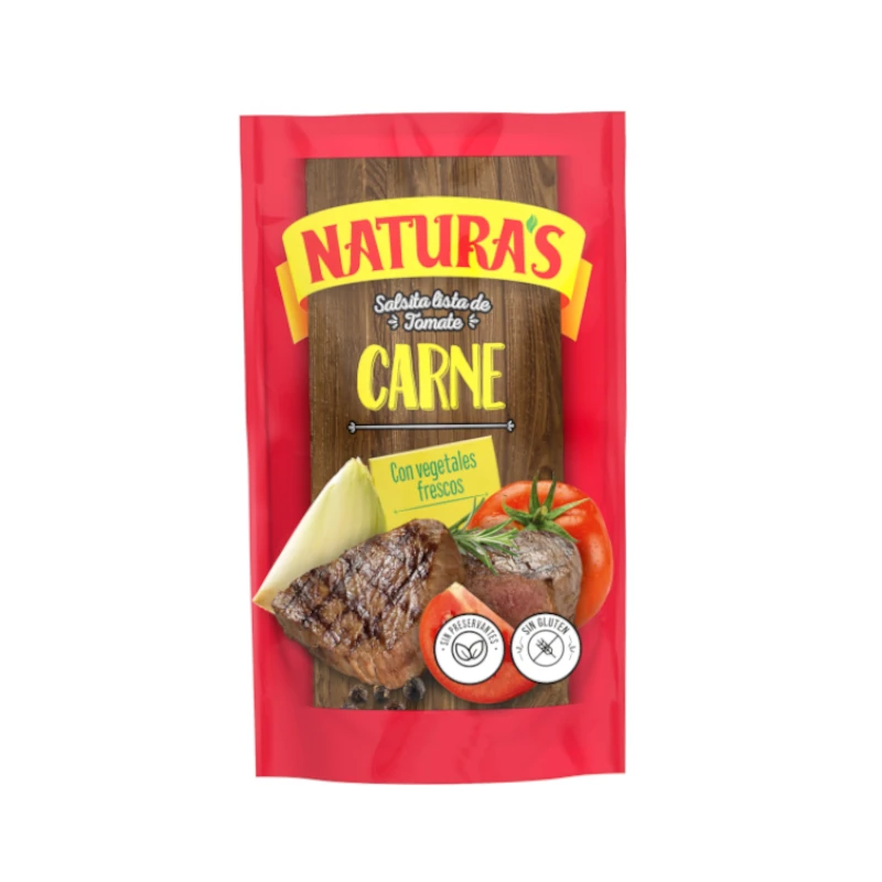 Salsa Naturas Tomate C/Carne 90gr