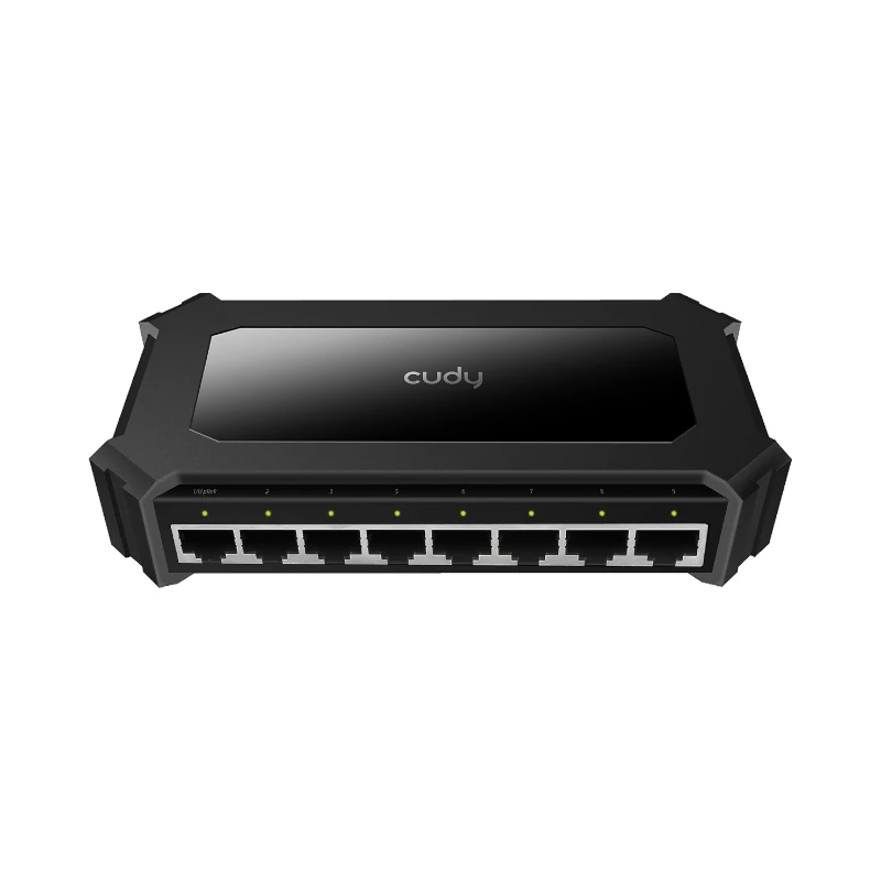 Switch 8 Puertos 10/100/1000 Mbps Cudy Gigabit P/Escritorio Gs108d
