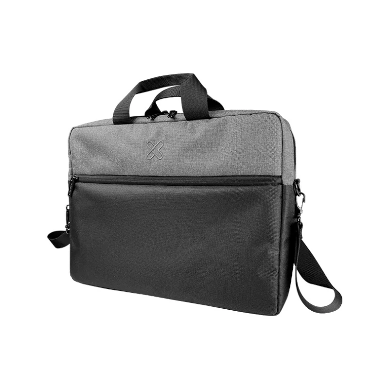 Maletin Para Laptop 15.6  Negro-Gris Klipx Knc-041