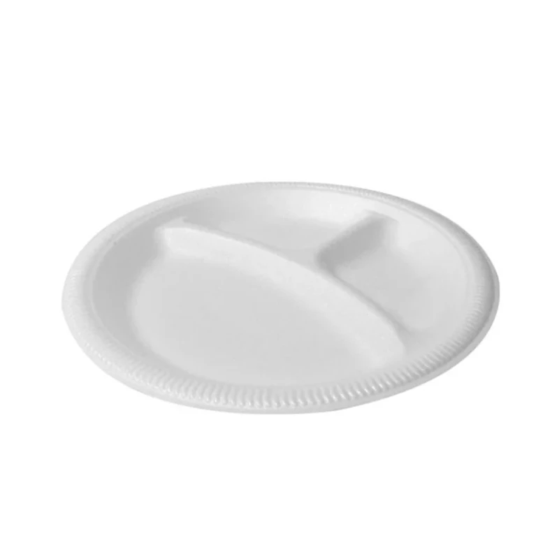 Plato Esteirofom #9 C/Divisiones Pqt25 Plastifar