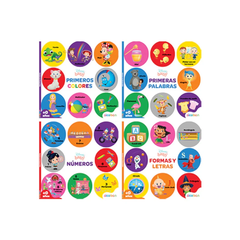 Libro De Actividades Conozco Con Disney Baby
