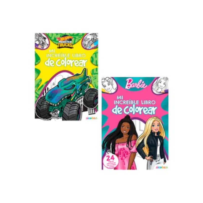 Libro De Actividades Colorea Barbie Con Stickers