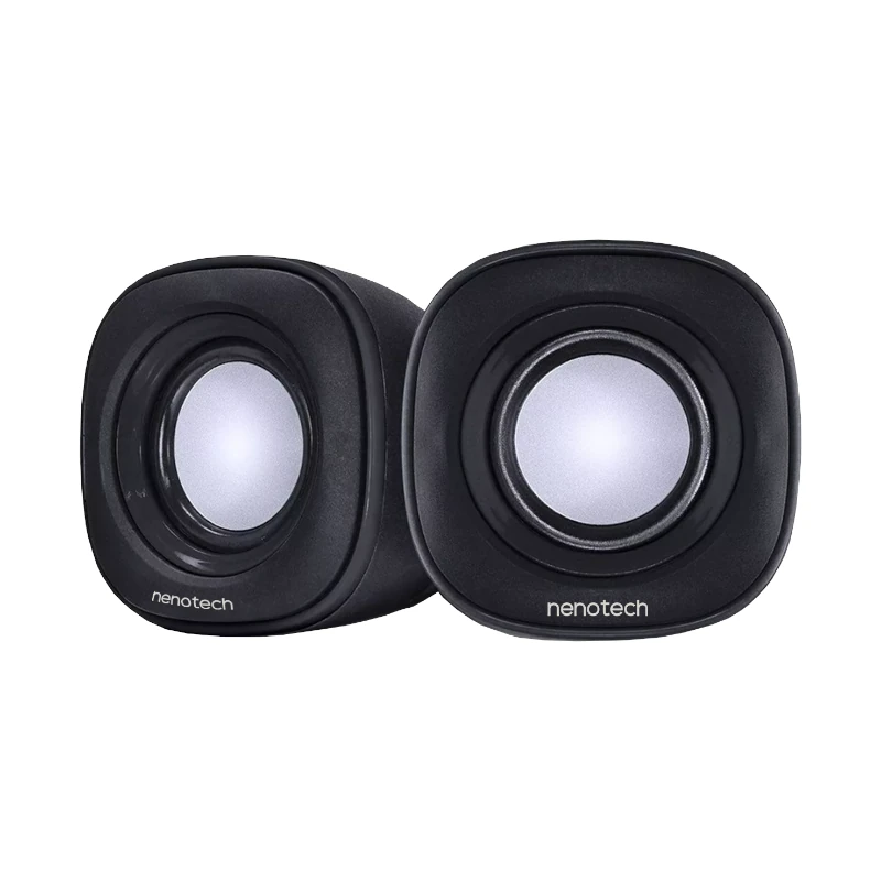 Parlante Nenotech 2.0 6W Usb 3.5Mm Neg