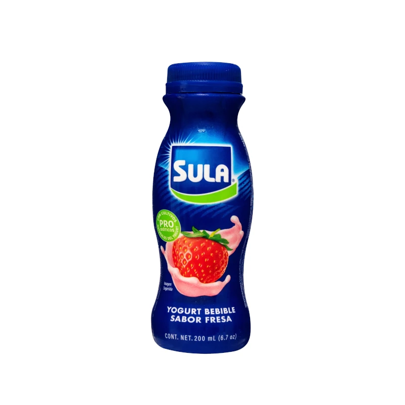 Yogurt Sula Bebible Fresa 200ml
