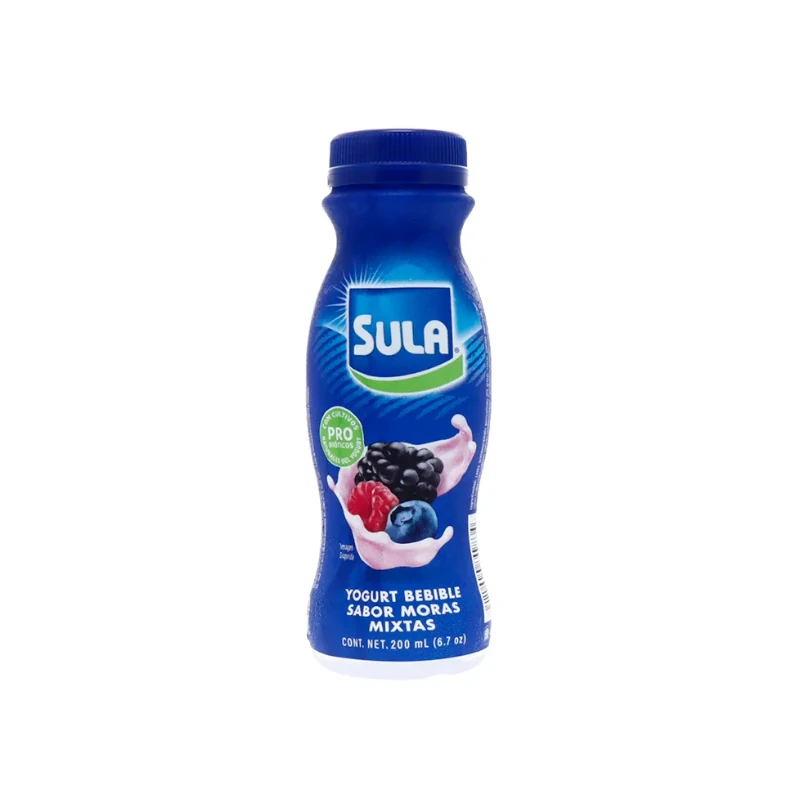 Yogurt Sula Bebible Moras Mixtas 200ml