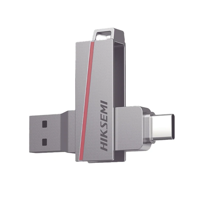 Usb 32Gb 3.2 Usb-C E307C Gris Metal Hiksemi