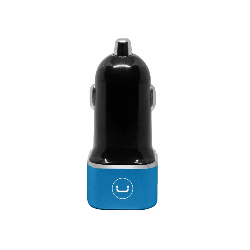 Cargador Usb Para Carro Usb-A+Usb-C Carga Rapida Negro Unno