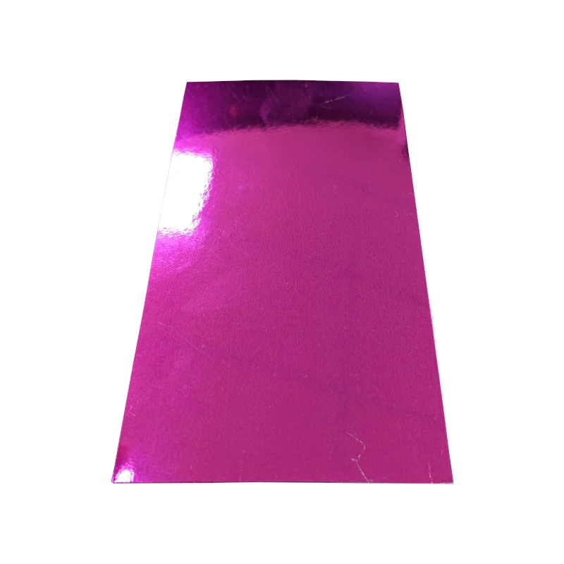 Cartulina Metalica Paquete 25 Rosa 50X65Cm