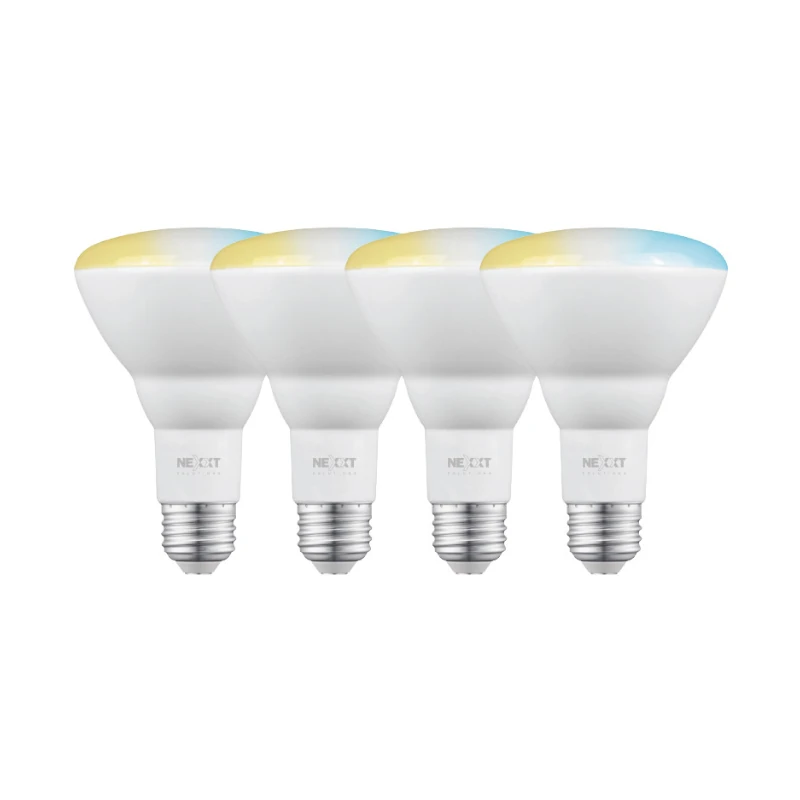 Bombillo Inteligente Led Wifi Pack 4 Nexxt Blanco