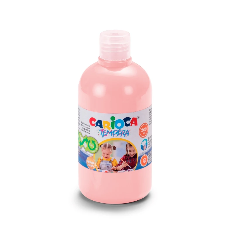 Tempera Carioca 500Ml Rosa Palido