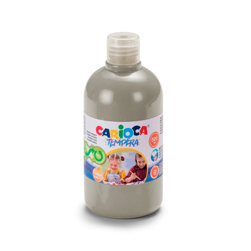 Tempera Carioca 500Ml Plata