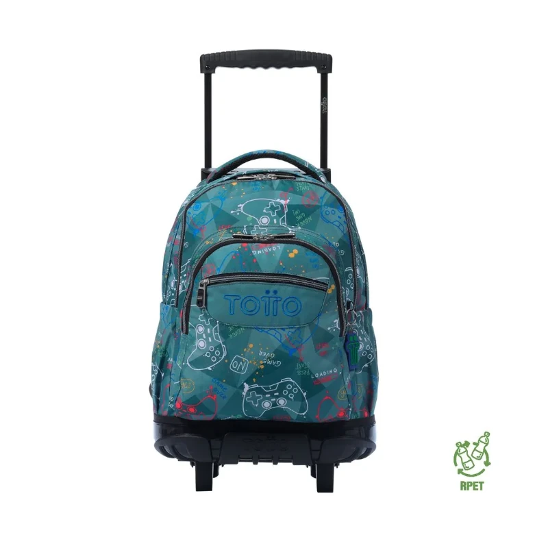 Mochila Totto Con Rodos Bomper Renglon 5Dr