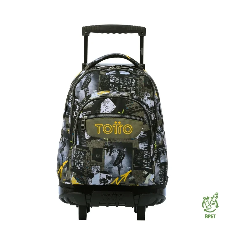 Mochila Totto Con Rodos Bomper Renglon 6Ct