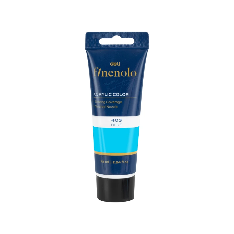 Pintura Acril 75Ml Azul Claro Finenolo Deli