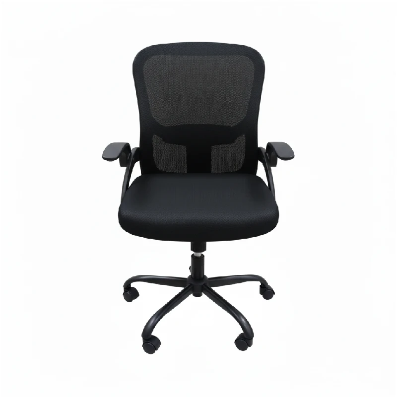 Silla Ejecutiva Plegable Brazo Ajustable Malla Peso Max 330Lb Ferrini Negro Clase 3