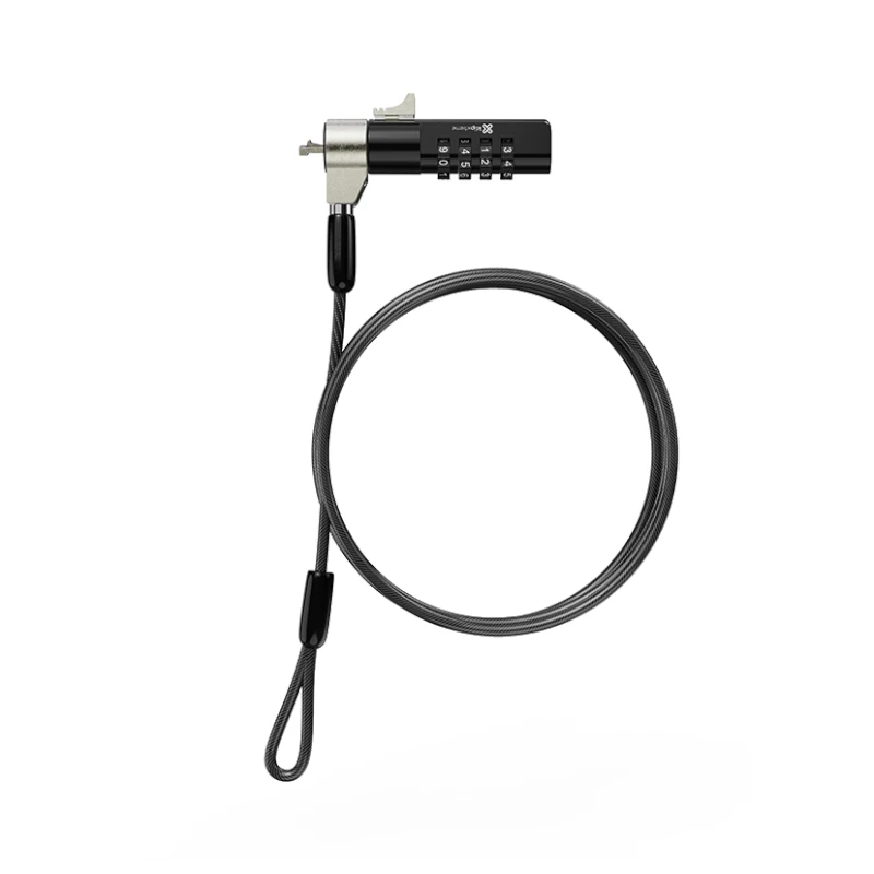 Cable Seguridad P/Laptop Combinacion 200Cm Bolt C Ksd-360 Klipx