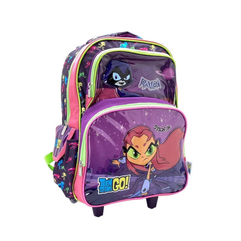 Mochila Con Rodos Teen Titans 16