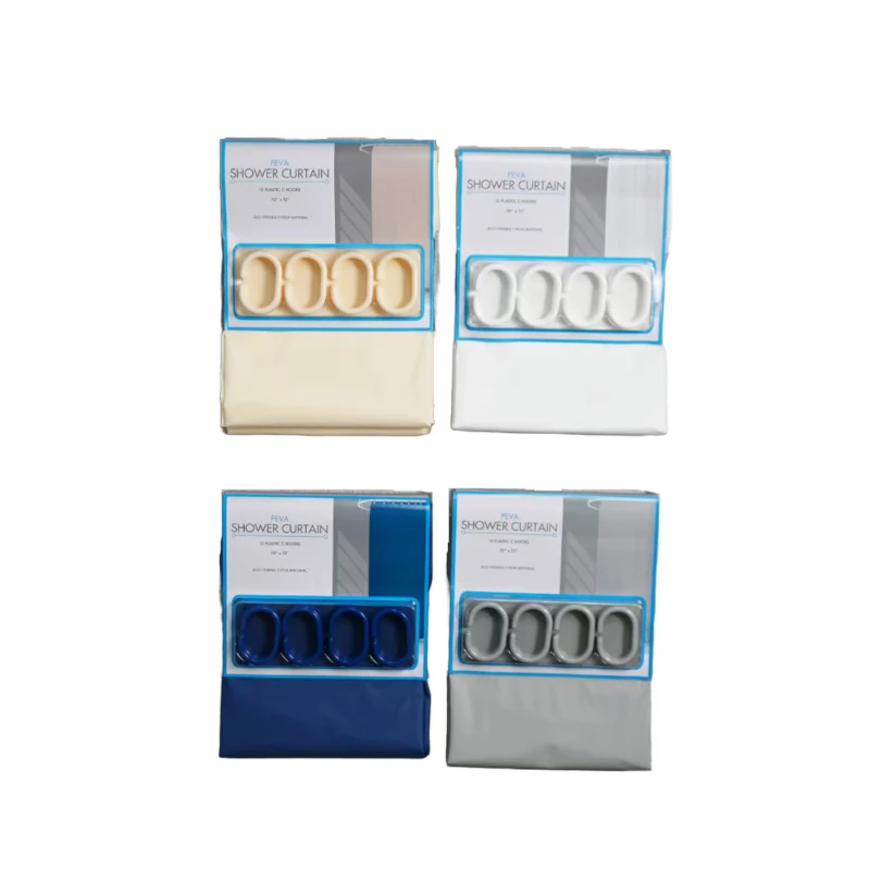 Cortina Para Baño 70X72  Con Gancho Surt