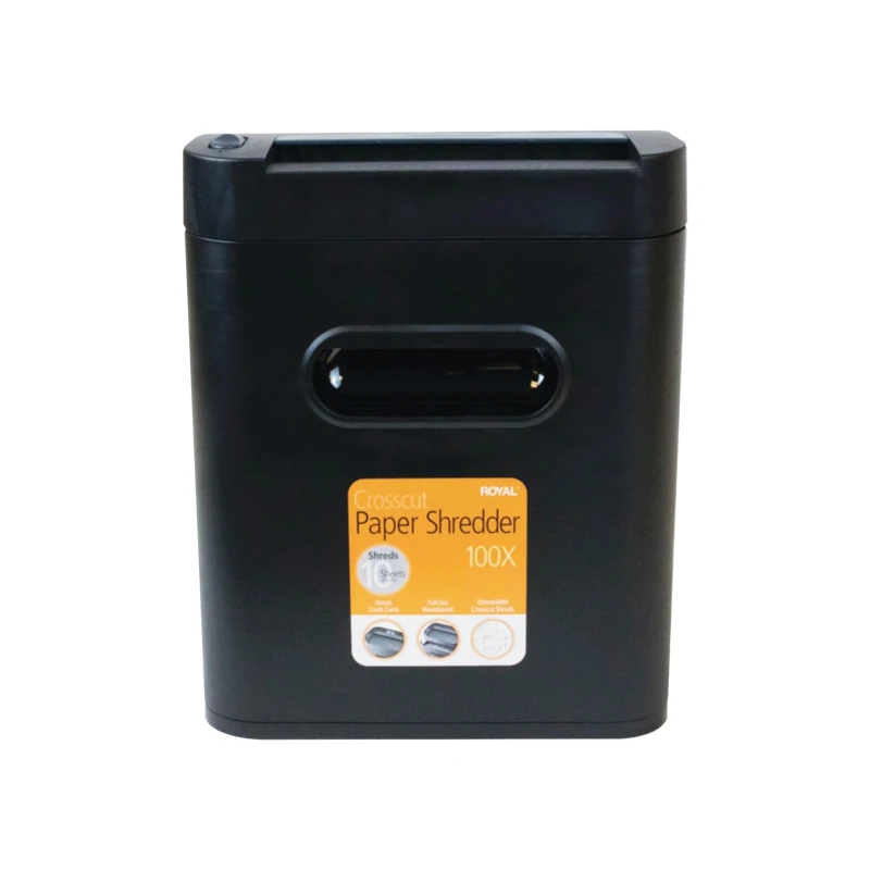 Destructor Royal 10 Hojas Para Papel/Tarjetas Credito/Cd CX100X 110v