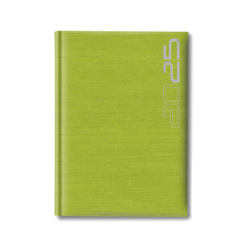 Agenda Diaria 2025 Ferrini Albori A1 Verde Limon