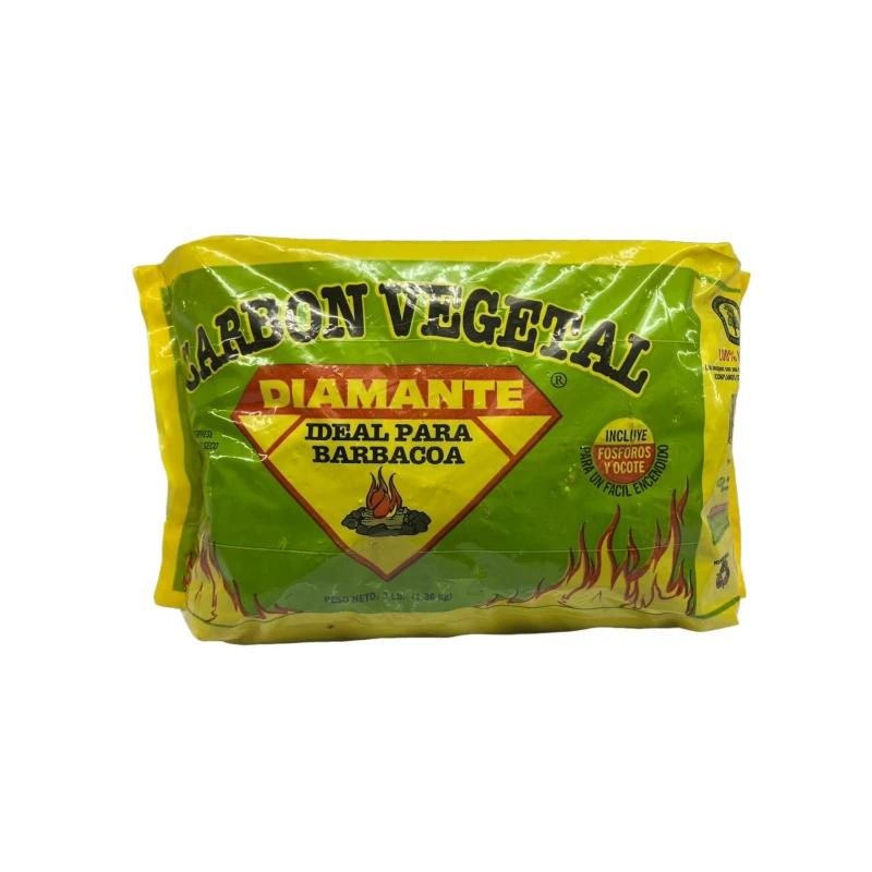 Carbon Vegetal Diamante Bolsa 6 Lb