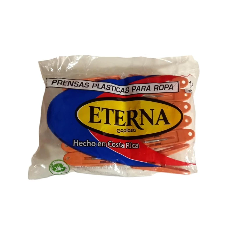 Ganchos Plastico Para Ropa Pqt12