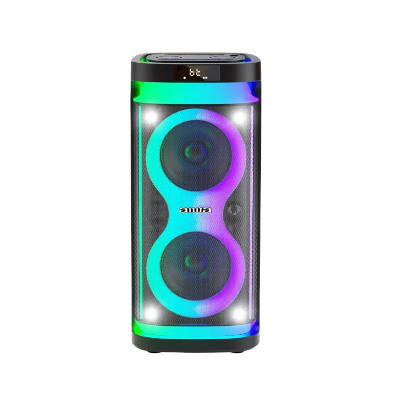 Parlante 6 5  600W Inalambrico Bluetooth Negro Aiwa