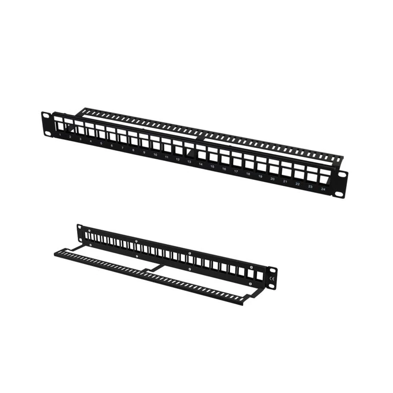 Patch Panel Modular Cat 6  24Pto Rj45 1U Nitrotel