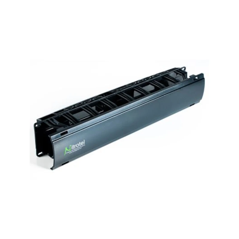 Organizador Horizontal De Cableado De 1Ru Nitrotel  Simple Neg