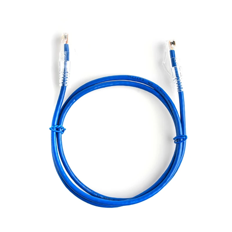 Cable De Red Cat6 Utp 1M Azul Patch Cord Nitrotel