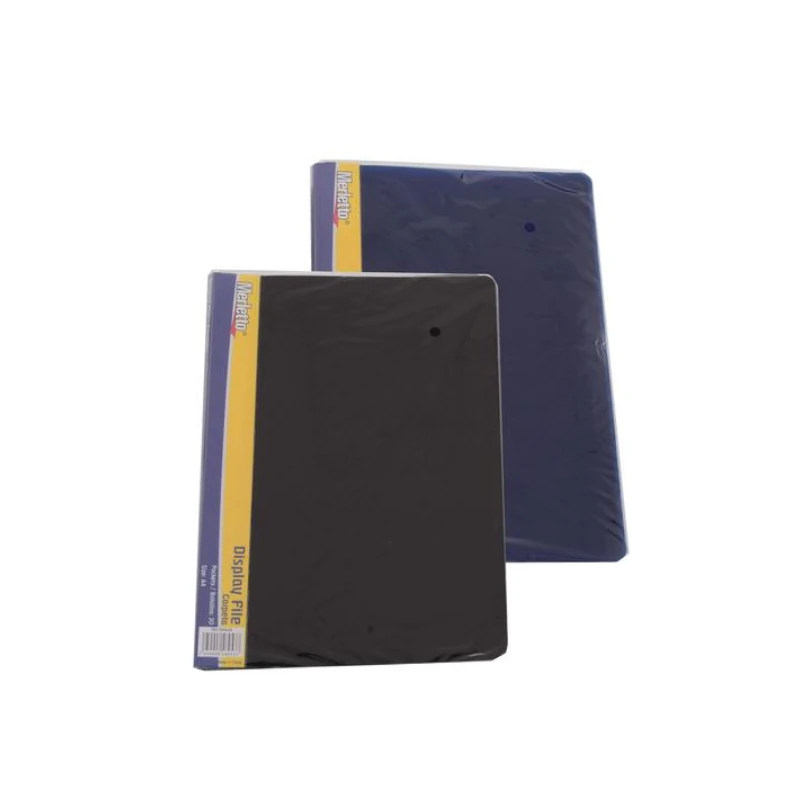 Folder Plastico A4 Con 30Hjs Protectora Surtido Merletto